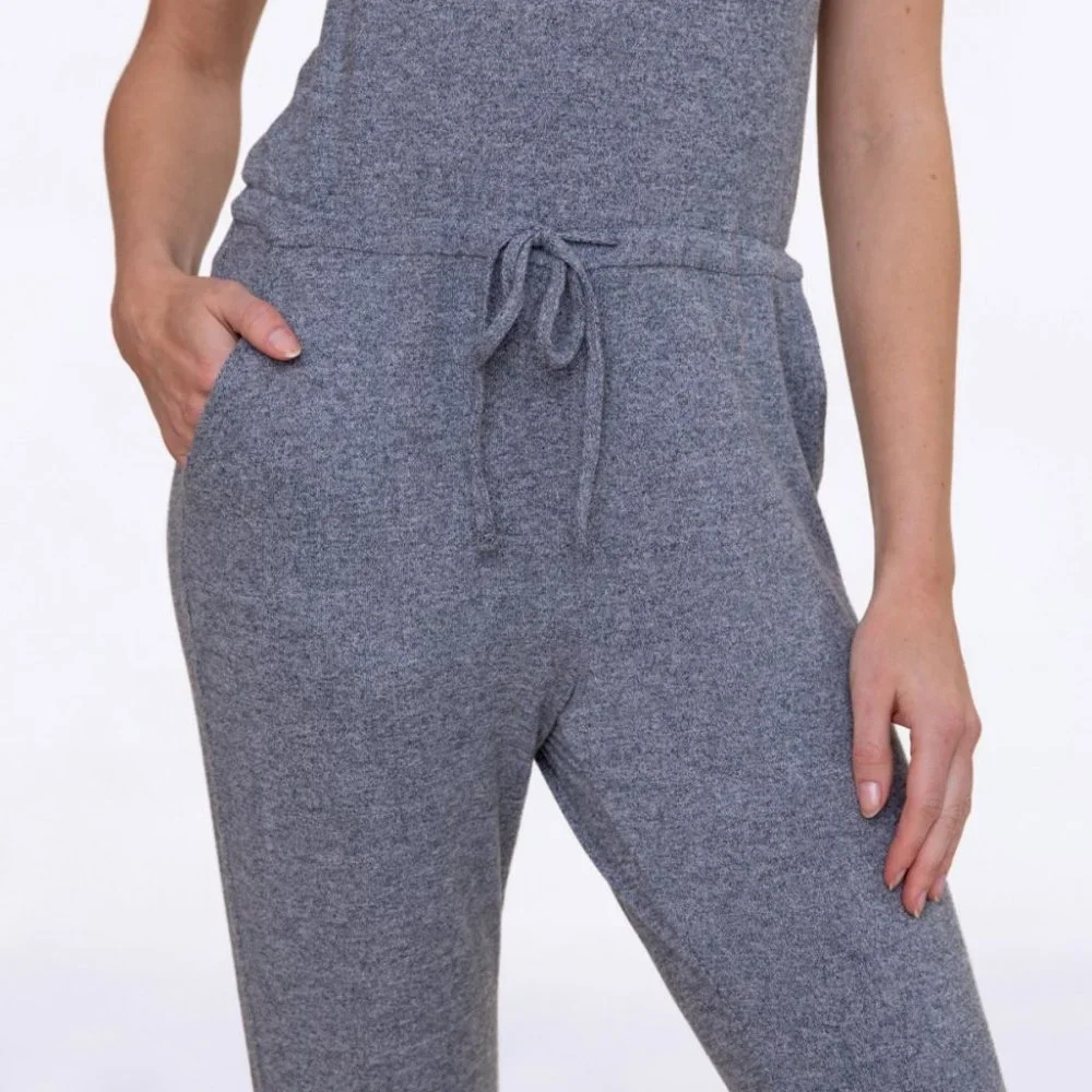 Claire Brushed Lounge Jumpsuit